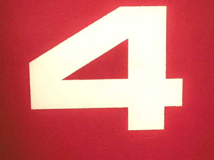red and white x sign